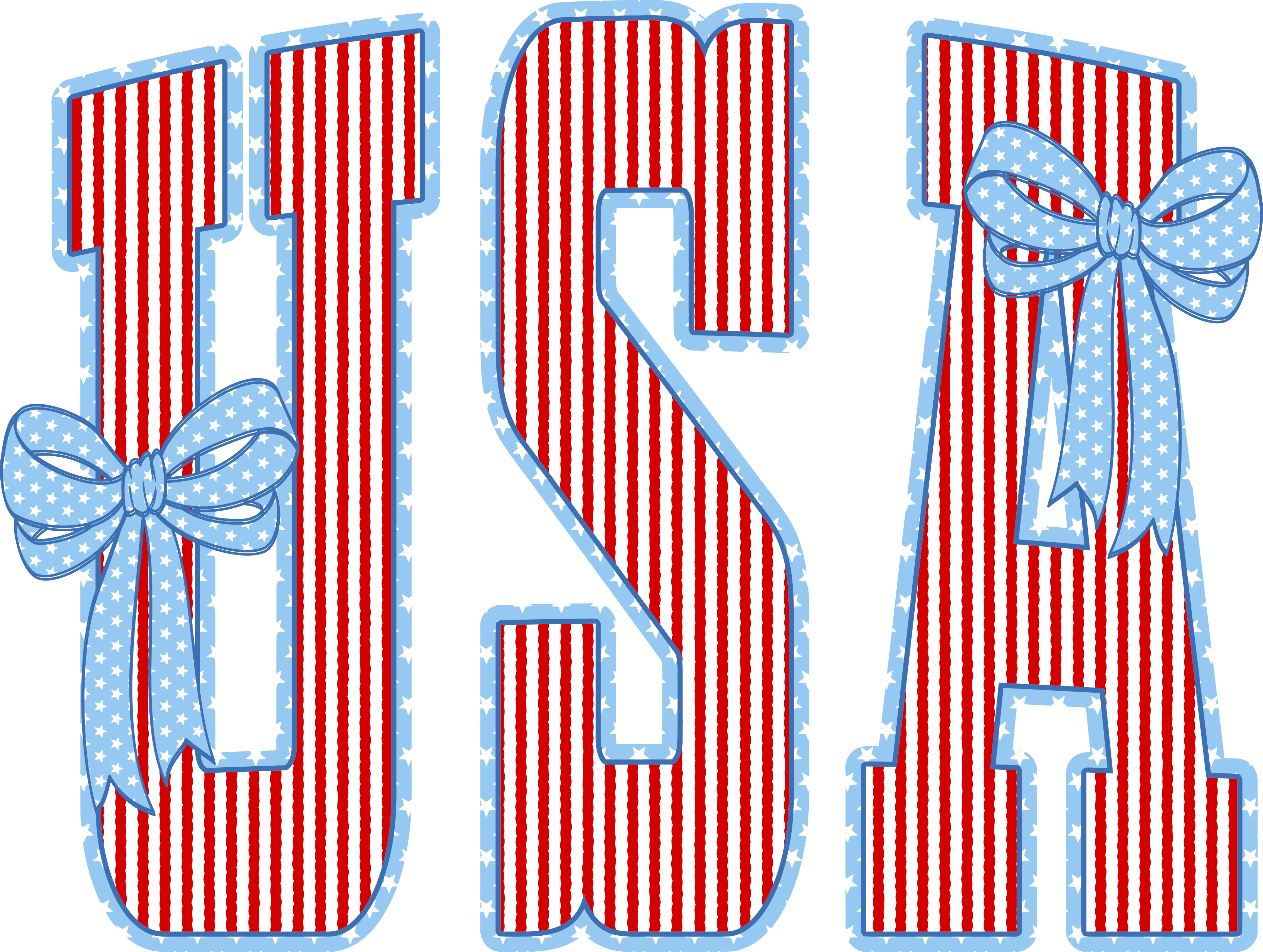 USA DTF Transfer Ready to Press on to Shirt